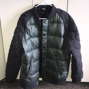 North Face Down + Quilted Jacket
